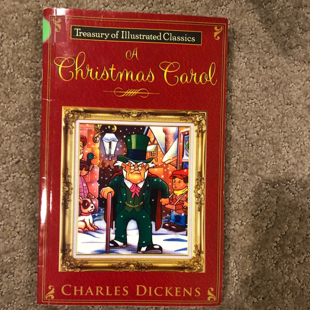 📚5 for $15 A Christmas Carol (Treasury of Illustrated Classics) Book